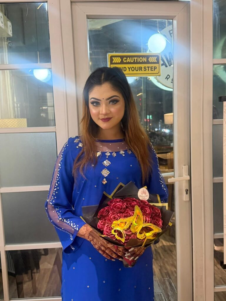 ব্লু বার্ড ড্রেস সেট – প্রিমিয়াম ডুবাই চেরি ফ্যাব্রিক